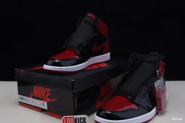 Reps TB Jordan 555088-063 Bred Patent Air High 1 OG 0523